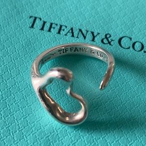 Authentic Tiffany & Co Elsa Peretti OpenHeart Ring